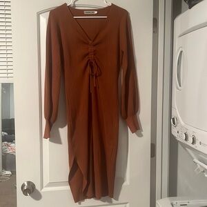 NWOT fall bodycon dress